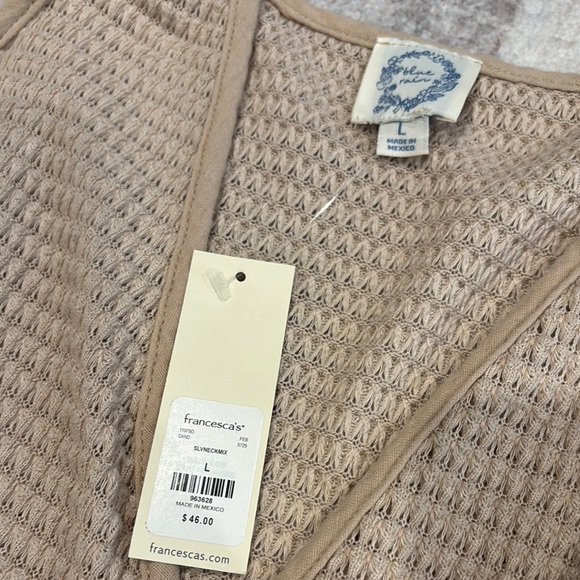 Tan Sleeveless Ruffle Dress - Picture 2 of 3